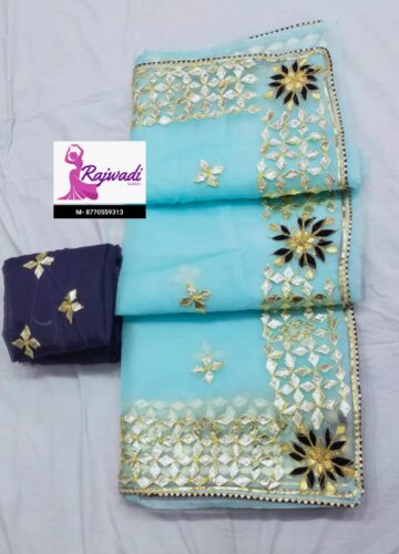 ORGANZA SILK SAREE